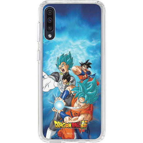 Dragon Ball Super Goku Vegeta Super Ball Galaxy A50 Clear Case